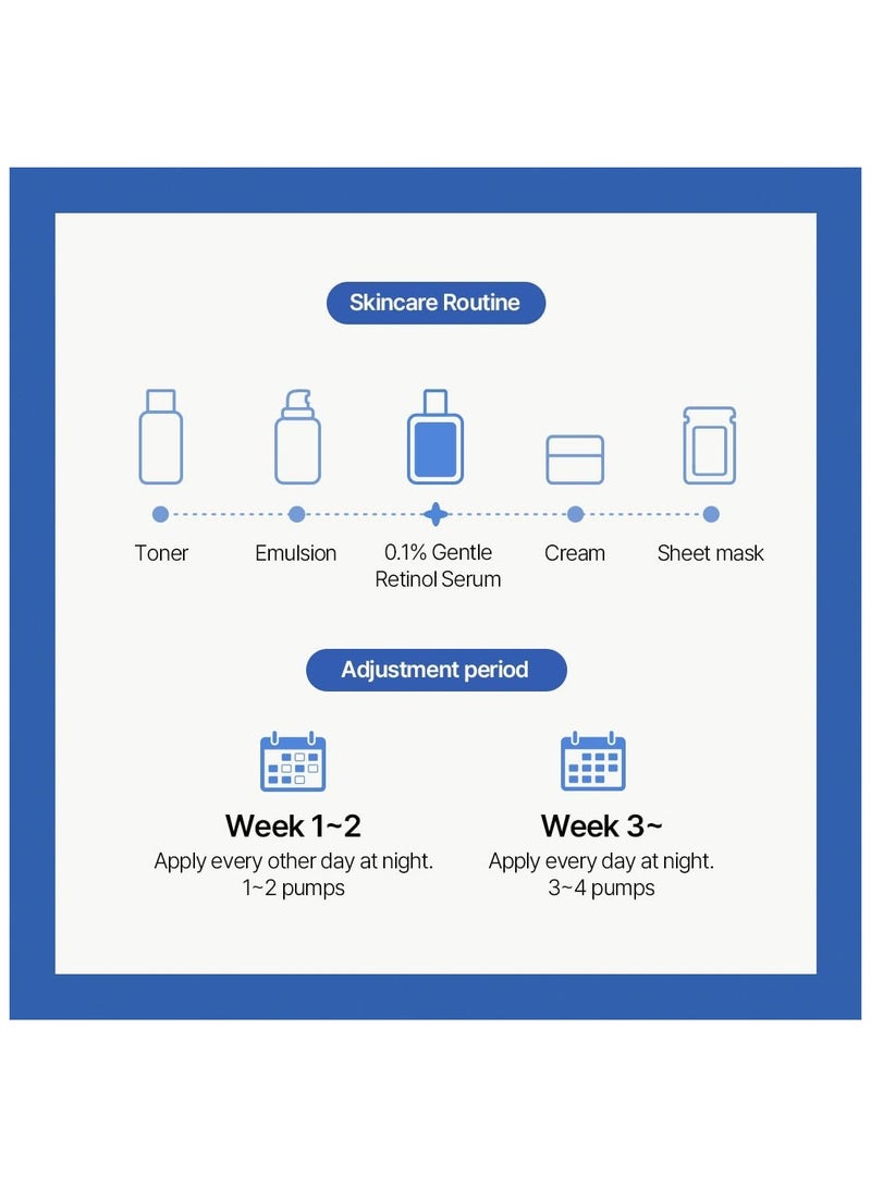 Dr.Althea 0.1 Gentle Retinol Serum - Korean skincare, 1.01fl.oz, Reduce Wrinkles, Fine Lines, & Signs of Aging, Gentle Skincare for Day & Night - Image 2