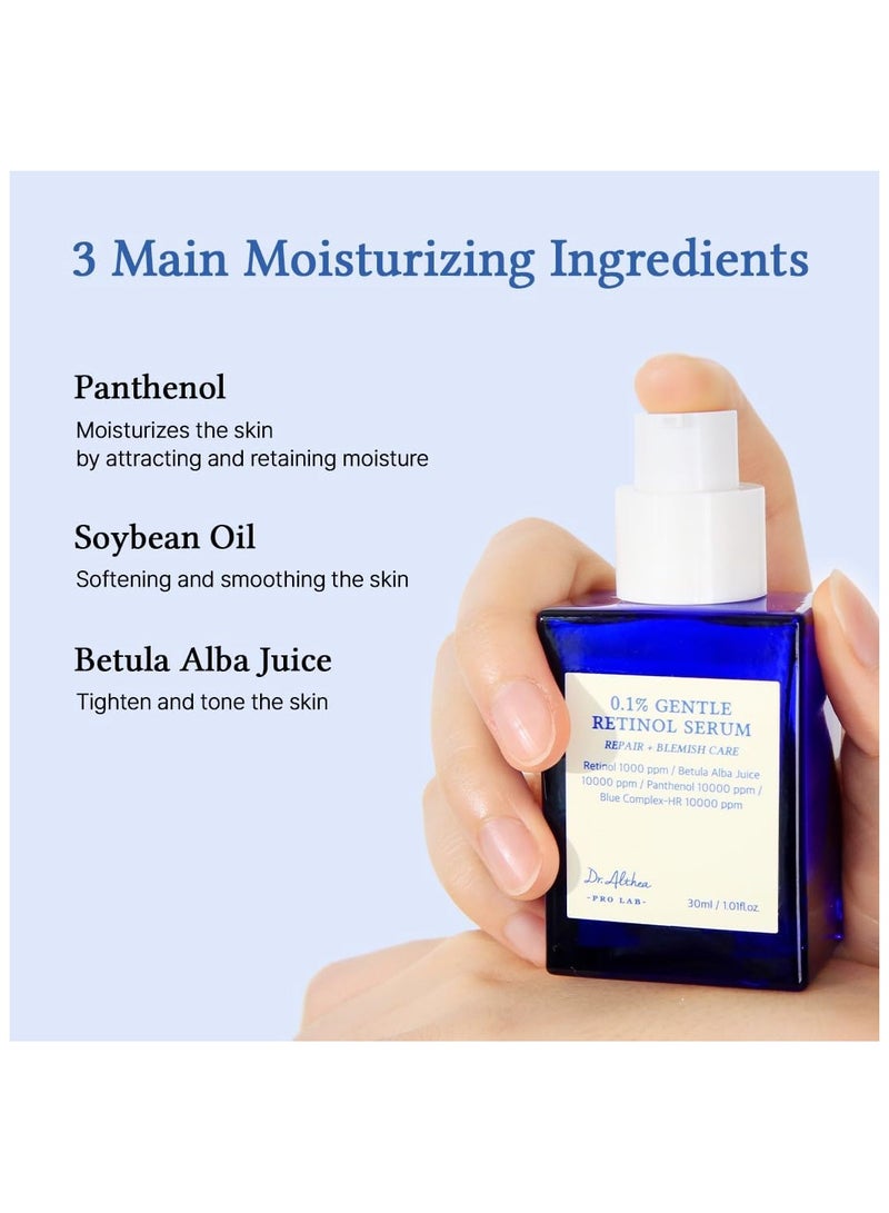 Dr.Althea 0.1 Gentle Retinol Serum - Korean skincare, 1.01fl.oz, Reduce Wrinkles, Fine Lines, & Signs of Aging, Gentle Skincare for Day & Night - Image 5