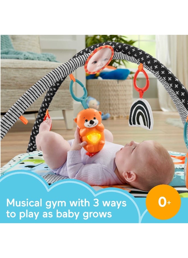 Fisher-Price Fisher-Price 3-in-1 Music Glow and Grow Gym Infant Activity Playmat  - Image 3