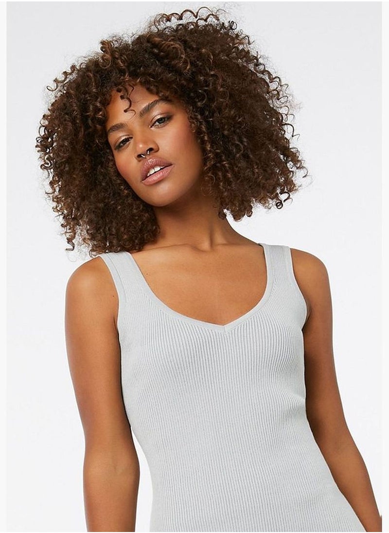 Ardene - Ribbed Sleeveless Knitted Dress - Image 1