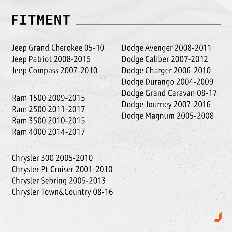 Click&Fit بدائل فوهات غسيل الزجاج الأمامي Click&Fit لفورد وكرايسلر ودودج - Image 2