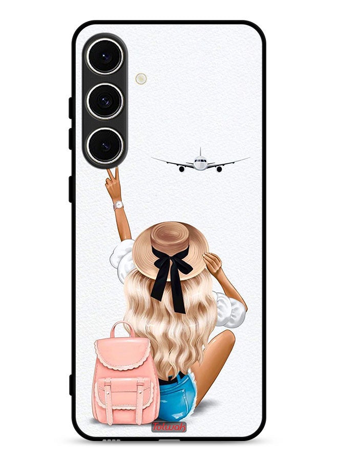 Tolwak Samsung Galaxy A56 5G Protective Case Cover Girl Love Travel - Image 1