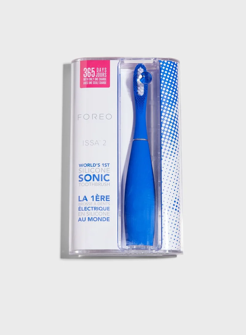 FOREO ISSA ™ 2 Electric Sonic Toothbrush - Cobalt Blue