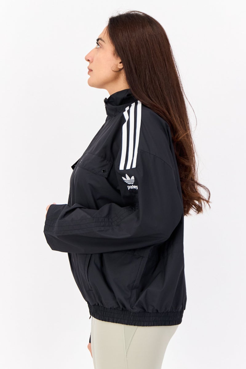 adidas Originals Adidas Originals x Parley Women Sportswear Fit Long Sleeves Training Jacket, Black - Image 2
