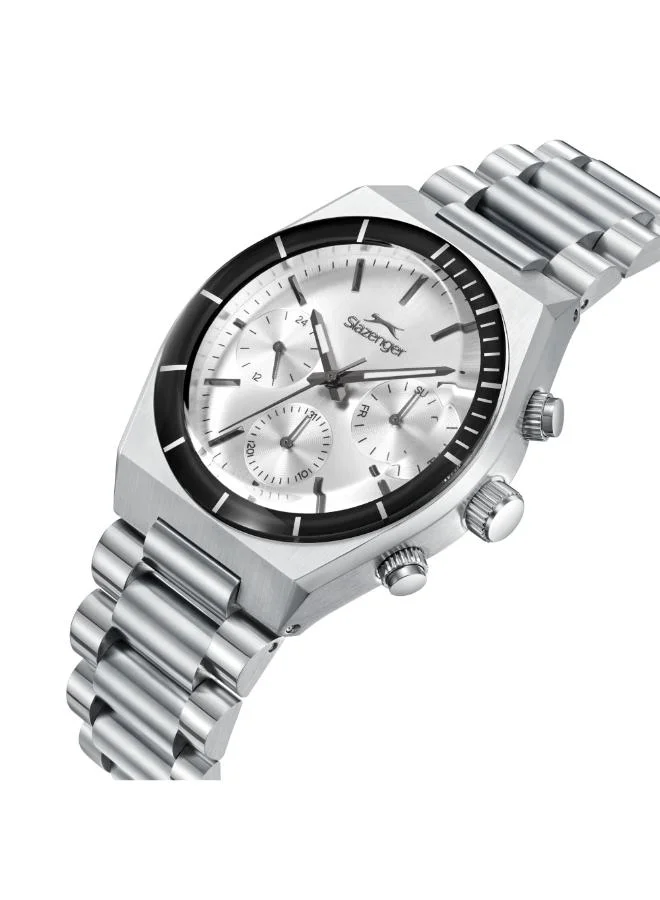 سلازنجر Men's Metal Multi Function Watch SL.9.2484.2.01 - 41 mm