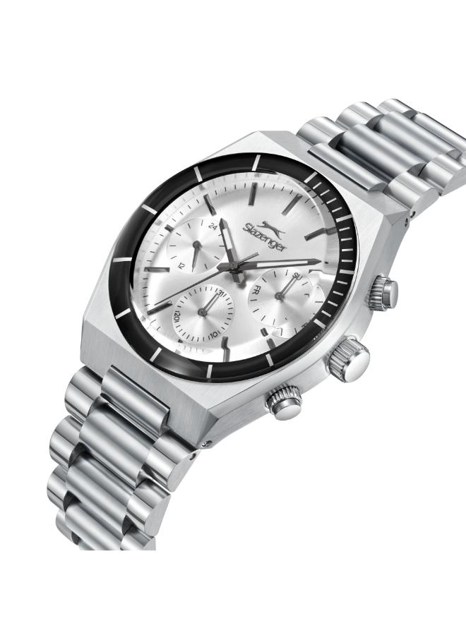 سلازنجر ساعة رجالية معدنية متعددة الوظائف - Image 2