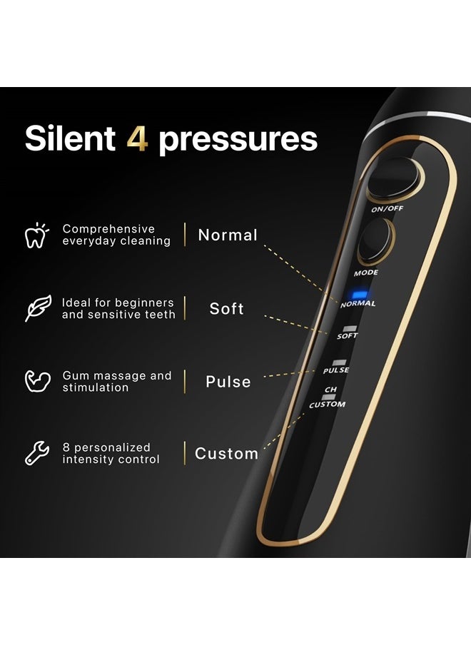 Oralfree - Water Dental flosser Teeth Picks - Braces Cordless Oral Irrigator Portable Rechargeable Travel Irrigation Cleaner IPX7 Waterproof Electric Professional Flossing Teeth Cleaning for Home - Image 1
