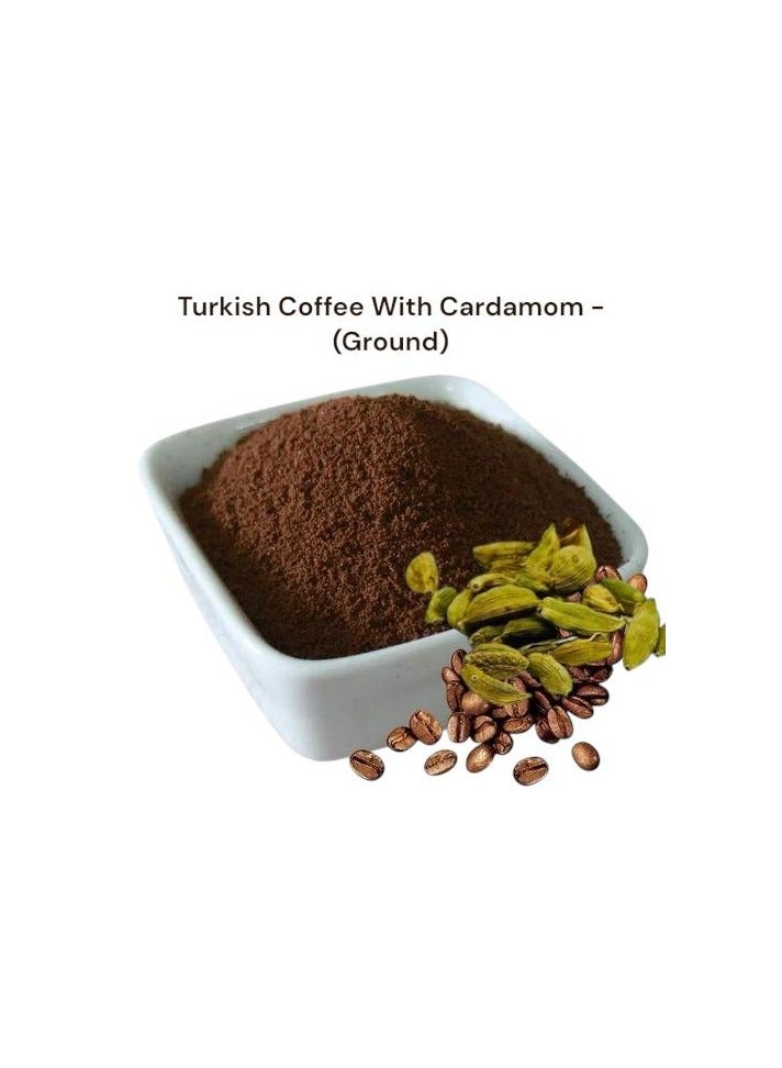 esb coffee The Morgan Turkish Coffee With Cardamom (Ground) - 200g LIGHT - Image 3