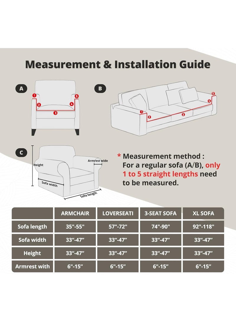 بيوينتي مغطاة السوفا - Image 3