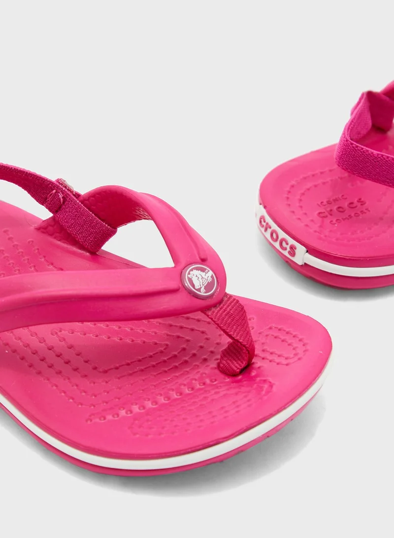 crocs Kids Band Strap Flip Flop