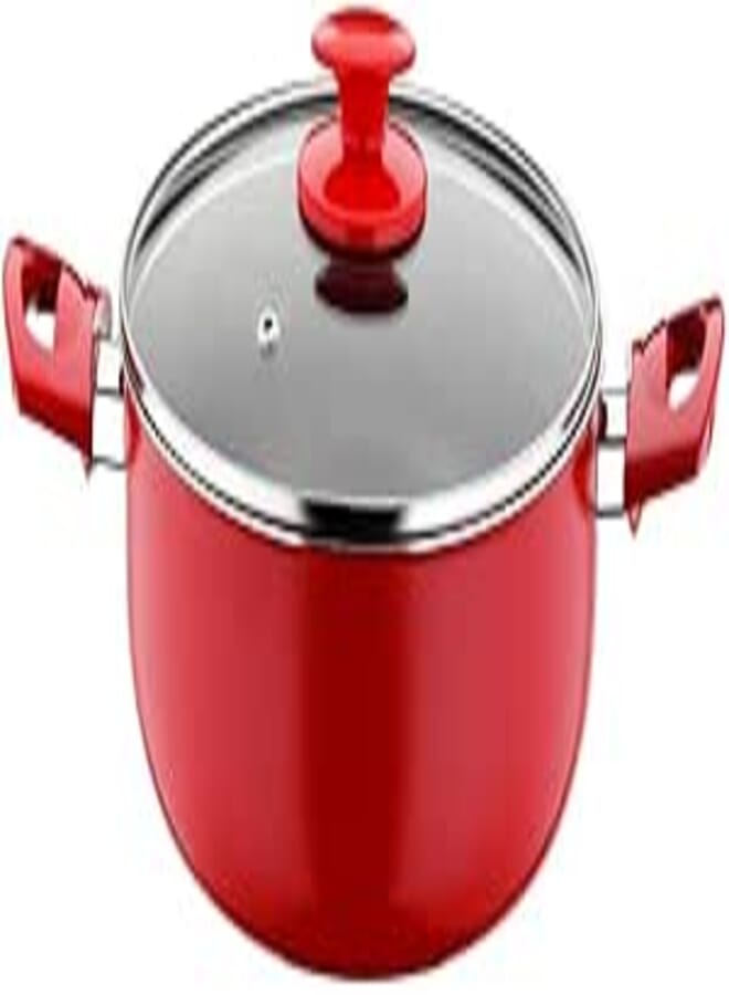 Papilla - REDIO - 24 cm Casserole - Red- Gas Stove - Made in Turkey