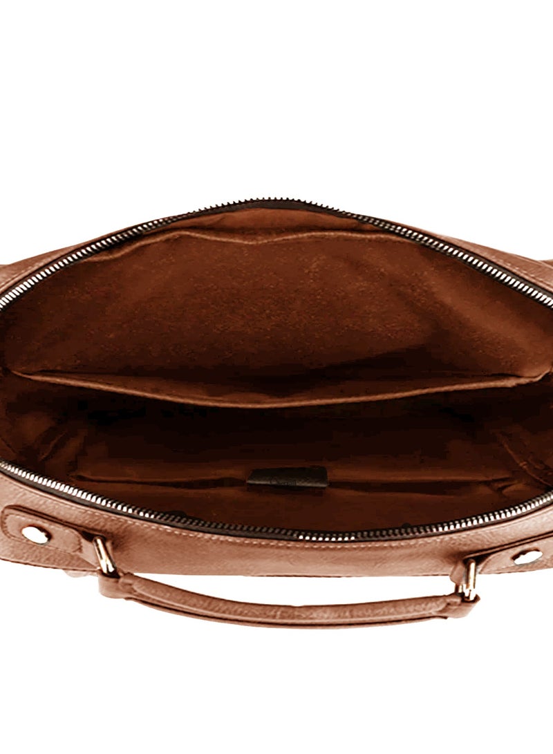 ALCOACH Men's Coach Bag Shoulder Bags Men's Handbags Vintage Large Capacity Leather Bag Men's Leather Backpacks Tote Bag Wallet Leather Backpack  - Image 4