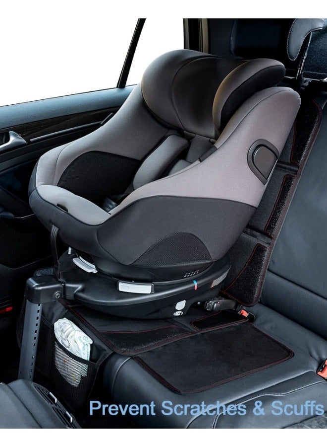 KYD Car Seat Protector Large Cover Waterproof Auto Seat Cushion Mat Non-slip with Organizer Pockets Durable Vehicle Scratchproof - Image 2
