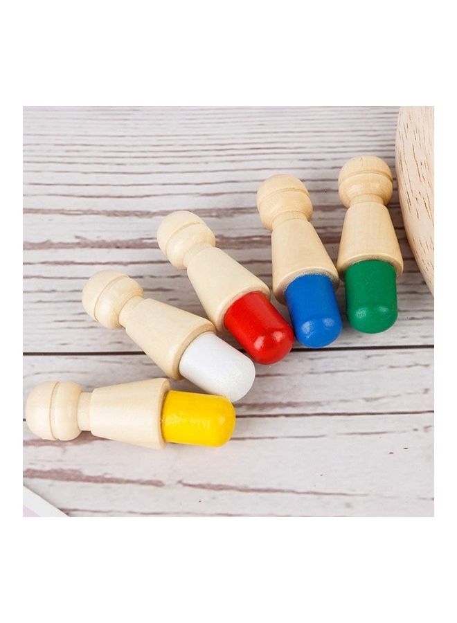Wooden Memory Stick Chess Game - Image 2