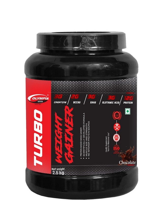 Olympia Turbo Weight Gainer 2.5 Kg Chocolate  - Image 1