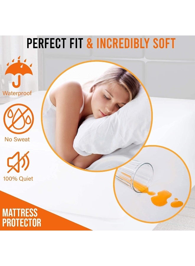 Guardmax Waterproof Mattress Protector Cover - Fitted Style - Crib Size - Image 4