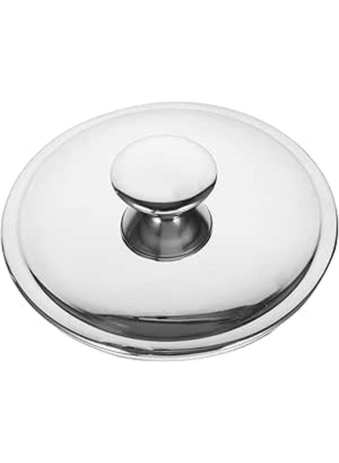 Stainless Steel 12.4cm Lid For Kitchen Oil Pot Seasoning Jar - Image 1