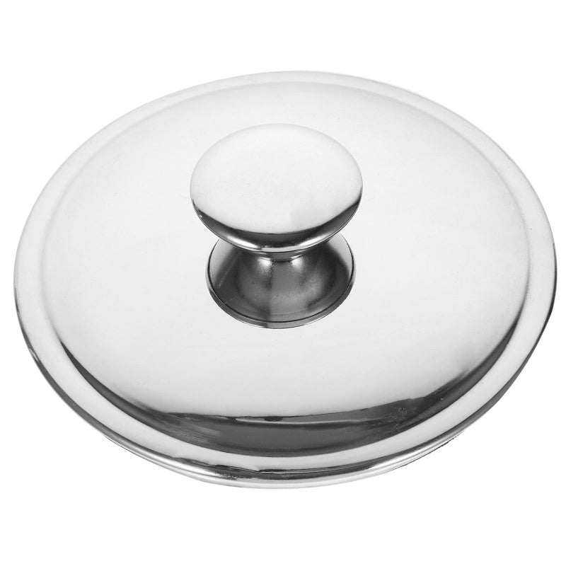 Stainless Steel 12.4cm Lid For Kitchen Oil Pot Seasoning Jar - Image 2