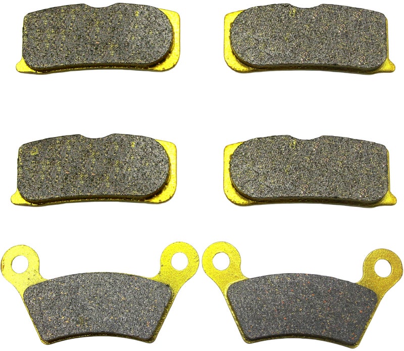 Master Chen Front Rear Brake Pads Brakes for Can Am Spyder RT RT-S RS RS-S GS Roadster SE5 SM5 990CC RS Phantom Black 2008 2009 2010 2011 2012 FA474 FA473 MC0393