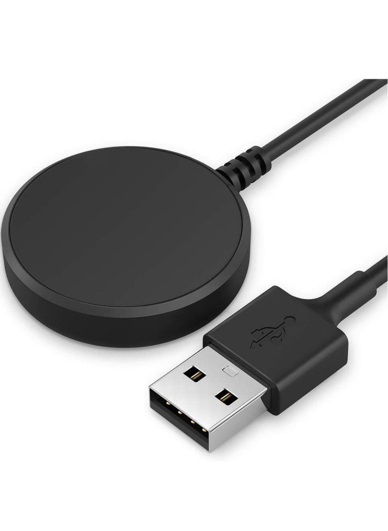 Gravity Charger Compatible with Samsung Galaxy Watch 4/4 Classic Watch3 Active 1 2 SM-R500 SM-R830 SM-R820 SM-R840 SM-R850 - USB Charging Cable 3.3ft 100cm - Smartwatch Accessories - Image 1