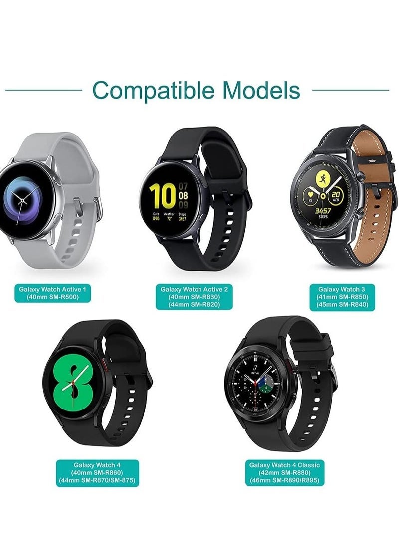 Gravity Charger Compatible with Samsung Galaxy Watch 4/4 Classic Watch3 Active 1 2 SM-R500 SM-R830 SM-R820 SM-R840 SM-R850 - USB Charging Cable 3.3ft 100cm - Smartwatch Accessories - Image 2