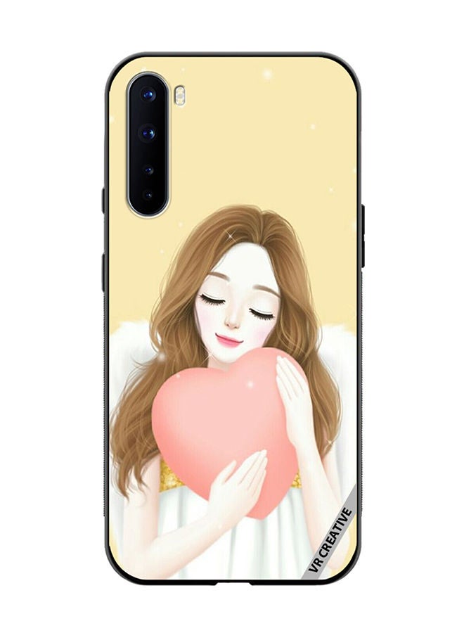 VR CREATIVE Protective Case Cover For OnePlus Nord Hearty Design Multicolour - Image 1