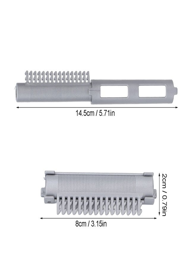 YOSOO 12pcs Hair Root Perm Rods, Hollow Hair Perm Clip, Easy Use, Prevent Stuck, Ideal Gift, Plastic And Resin Material (Gray) - Image 2