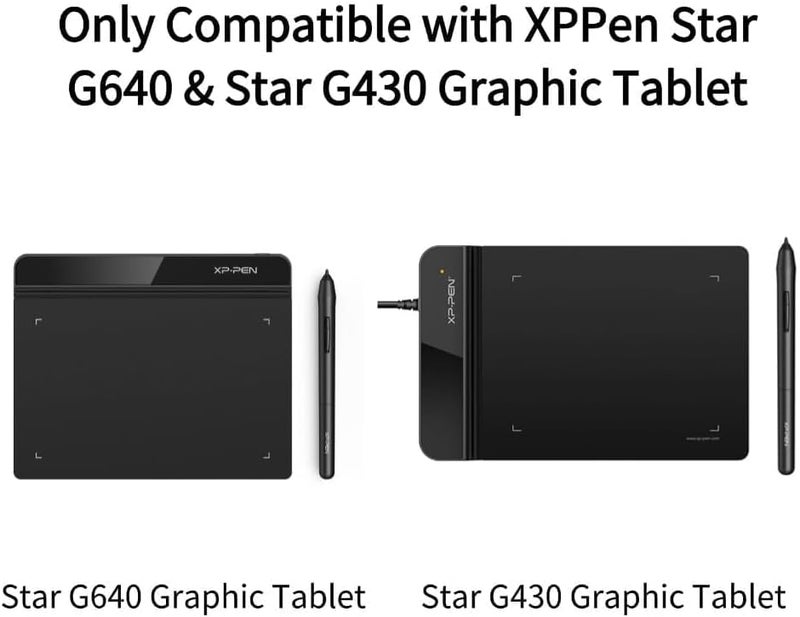 XPPen PN01 Battery-Free Stylus 8192 Levels of Pen Pressure Sensitivity Only Compatible with Star G640 & Star G430 Graphic Drawing Tablet - Image 1