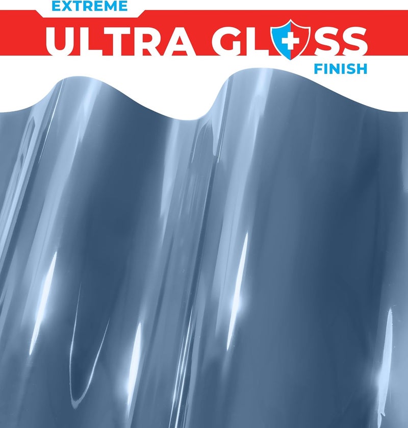 VViViD ColorFusion PPF, Gloss China Blue Dry Apply PPF Vinyl Car Wrap Roll 1.3ft x 5ft - Image 5