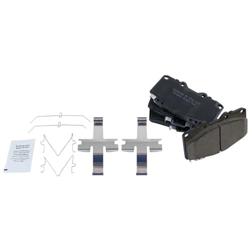 TRQ Front Performance Brake Pad & Rotor Kit Brake Pads Brake Rotors Set Ceramic Compatible with 1990-1991 Toyota 4Runner 1994-1995 Pickup - Image 4