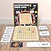 BAKAM Wooden Multiplication Board Math Game for Kids 812 Math Manipulatives Set with 100PCS Flash Cards for Kids 68 Years Old Montessori Counting Toy Preschool Learning - Image 2