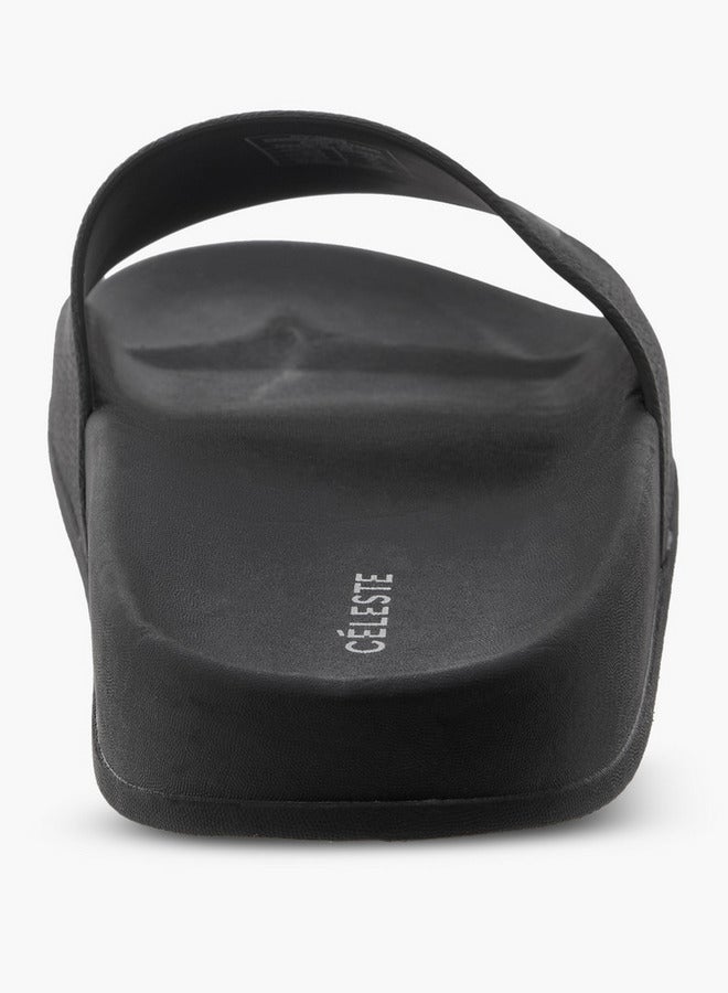 Celeste Women's Logo Detail Slip-On Slides - Image 4