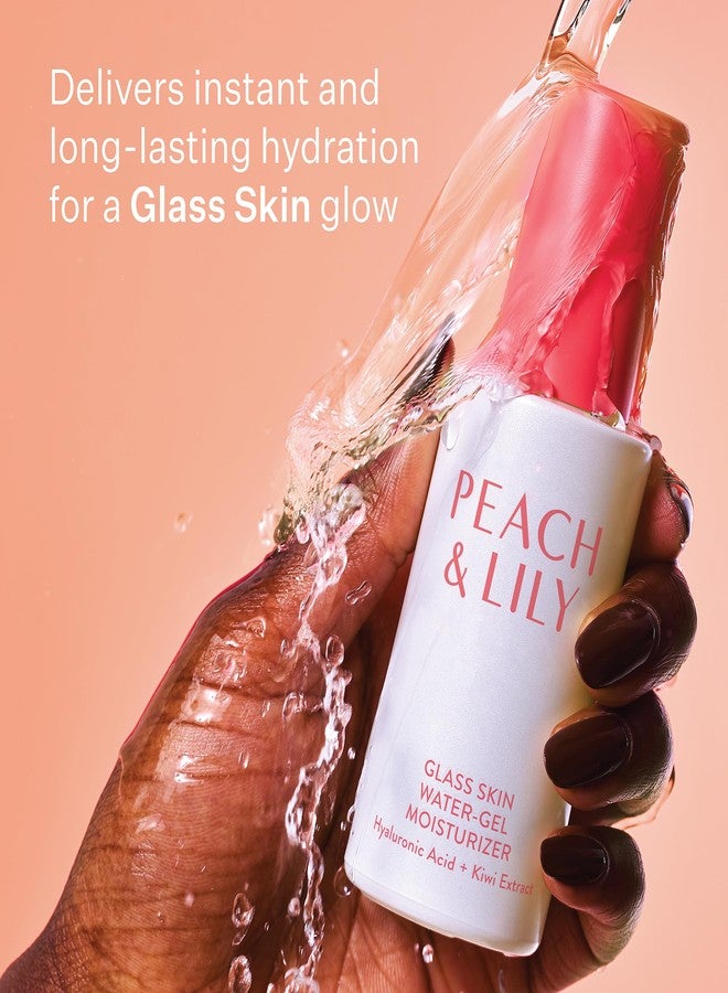 Peach & Lily Glass Skin Water-Gel Oil-Free Moisturizer | Non-Comedogenic | Clean, Non-toxic, Cruelty-free | 1.69 fl oz - Image 5
