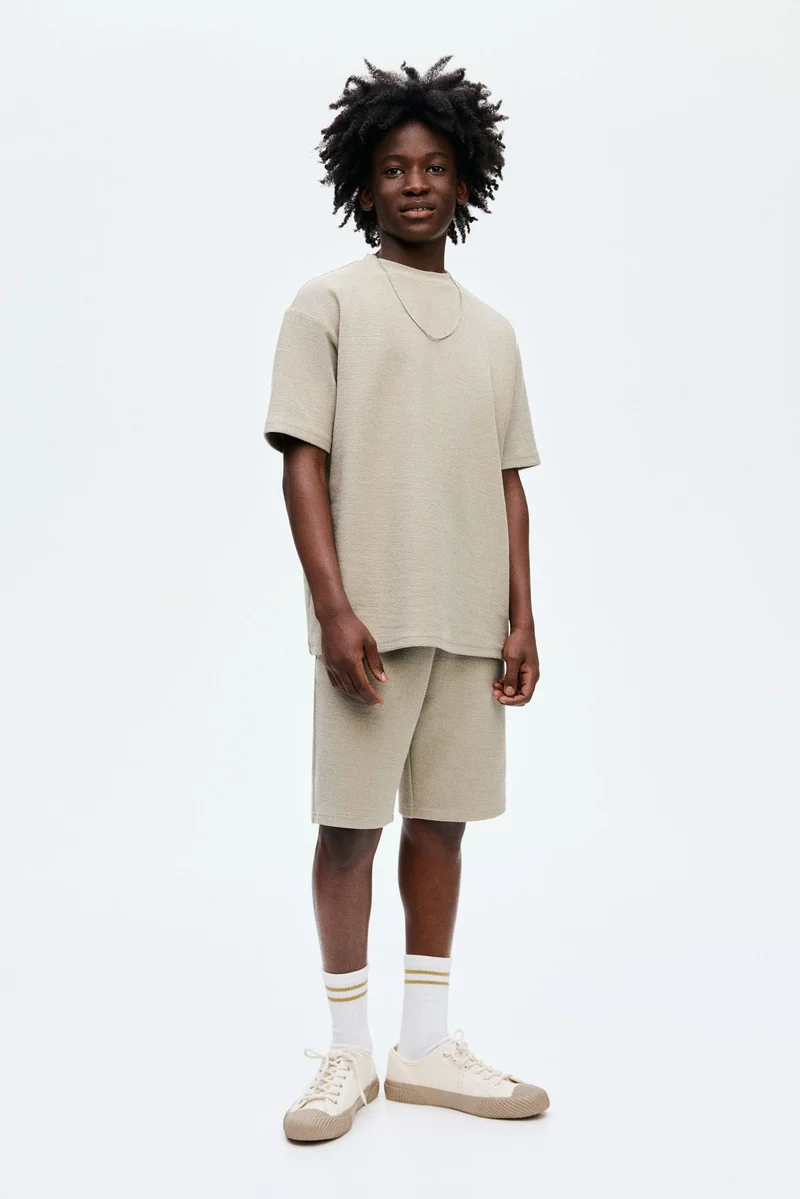 اتش اند ام طقم بنقشة بارزة - عبوة من قطعتين