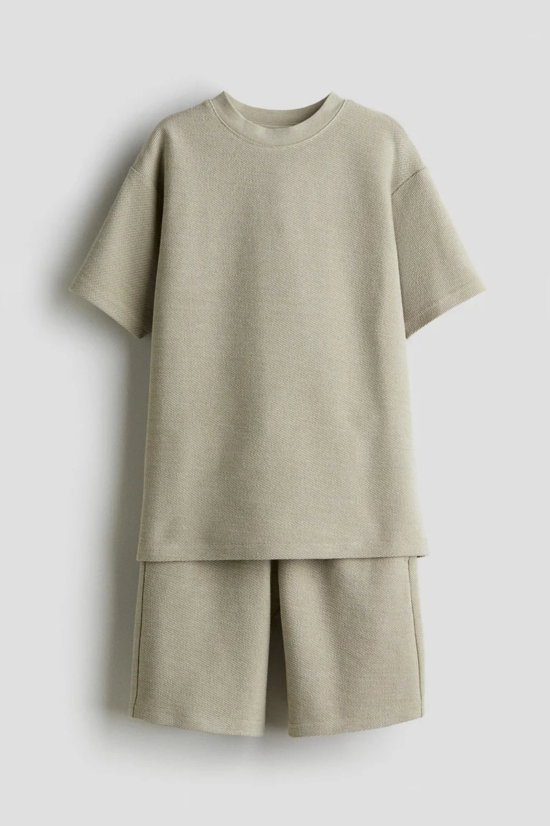 H&M 2-piece textured set