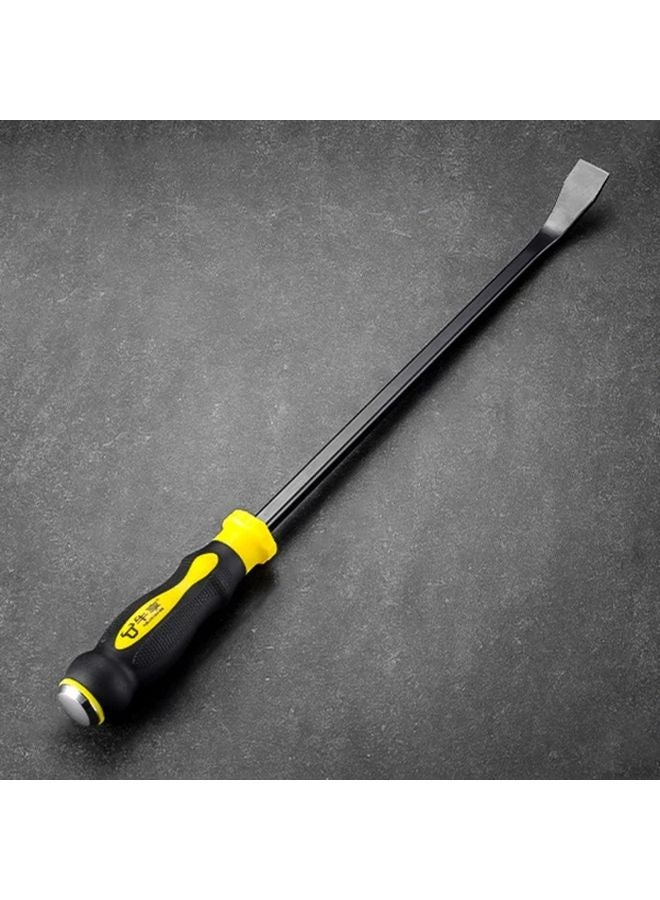 18 Inch 4 In 1 Heavy Duty Pry Bar Set Anti Slip Handle Manganese Steel Car Shovel Tire Cleaning Tool - Image 1