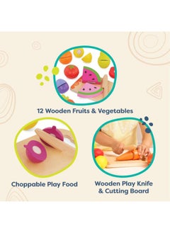 B Toys- Chop N Play - Wooden Fruits & Veggies - pzsku/Z2322C326B4BE9C281621Z/45/_/1725479373/c77652db-f84f-4023-ae2f-cef8c42a0fc0