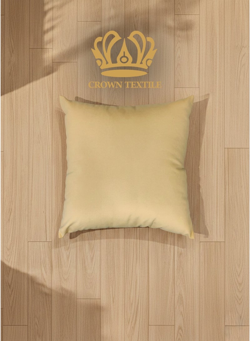 CROWN TEXTILE 45*45 cm pillow with a soft texture, filled with soft microfiber filling and a cover made of soft fabric made from the finest fabrics - Image 4