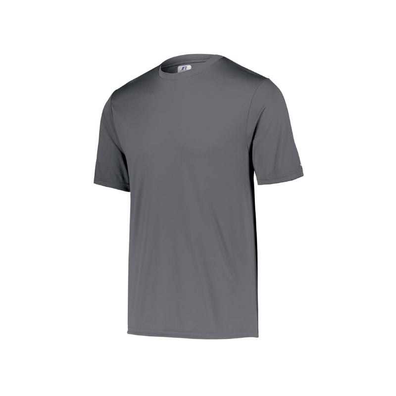 Russell Athletic Mens Short Sleeve Performance TShirtSteel2XL