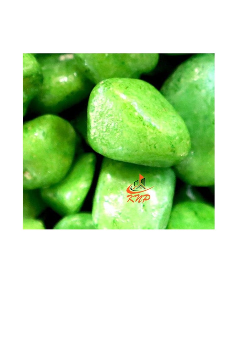 KNP Green Decorative Painted Pebbles Aquarium 10-15mm 5 kg - Image 3