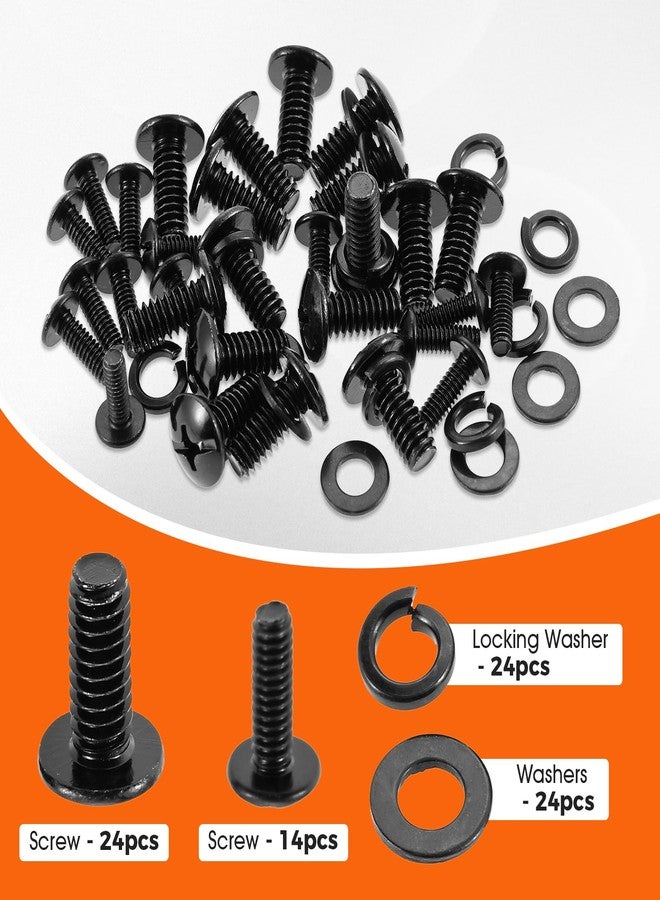 Lemfema Grill Screws Replacement Kit, Compatible with Pit Boss PB1000SC1, PB1000SC2, PB1000XL, PB1000SP Grills, Includes Screw Set 1/4'' *15mm(24pcs), Screw 5/32" *12mm(14pcs) - Image 3