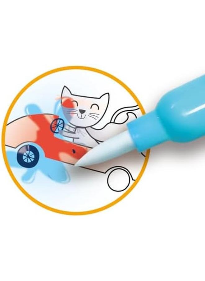 Avenir 6301779 Driving And Flying 3 In 1 Creative Set With Games Stickers And Coloring Pictures Diy Activity Pad For Children From 3 Years Multicoloured  - Image 2