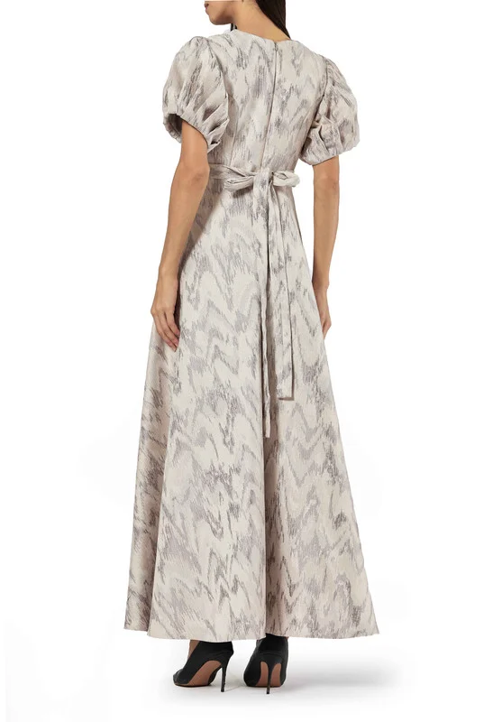 Amri Jacquard long dress