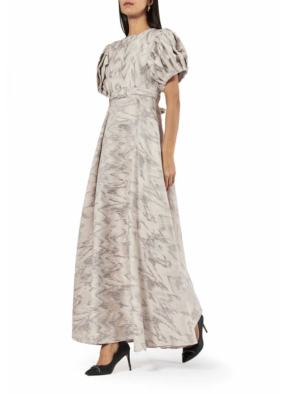 Amri Jacquard long dress