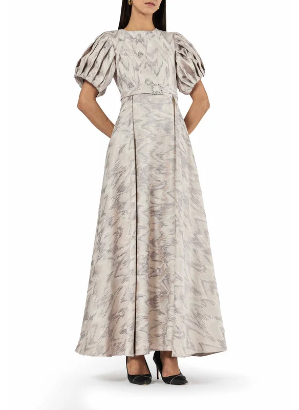 Amri Jacquard long dress