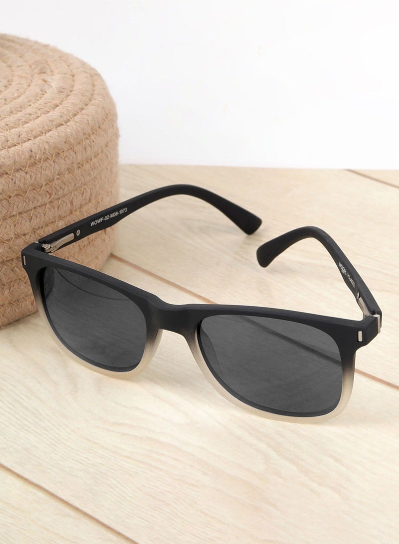 ووجلز نظارة شمسية مربعة مستقطبة بحماية 100% من الأشعة فوق البنفسجية للرجال والنساء - Image 1