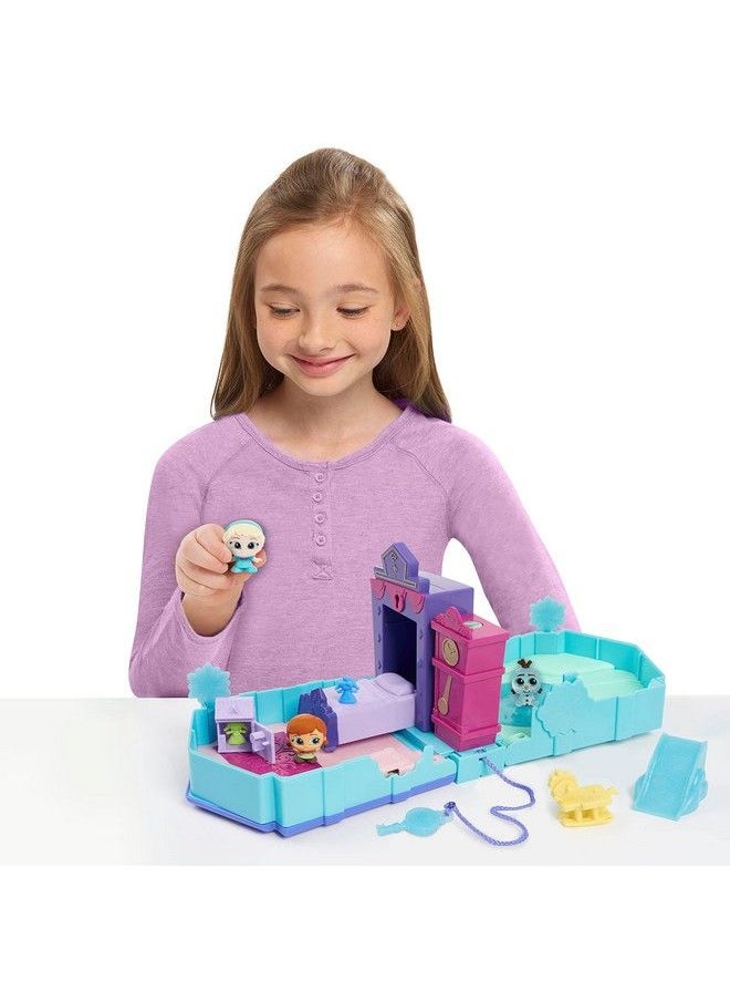 DOORABLES Orables Beyond The Door Elsa’S Bedroom Figures And Playset 7 Accessories Officially Licensed Kids Toys For Ages 5 Up Gifts And Presents By Just Play  - Image 3