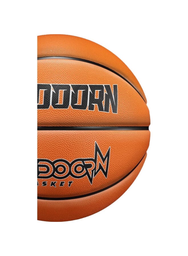 VEIDOORN Standard Competition Pu Leather Ball For Adults, Indoor And Outdoor Youth, Students, Middle School Entrance Exam, Size 7 Basketball, Breakthrough - Image 2