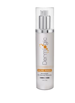 Dermlogic Acne Treatment- 5% Benzoyl Peroxide Face & Body Wash- Penetrates Deep within Pores to Immediately Fight Zits to Clear Skin. Eliminates and Prevents New Pimples from Forming.  - Image 1