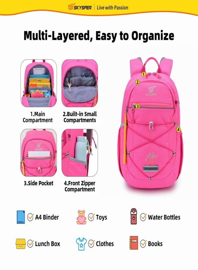 SKYSPER Kids Backpack 12L Children School Bag Child Boy Girl Pack Ages 4-8 for Traveling Day Trips Classes Camping - Image 4